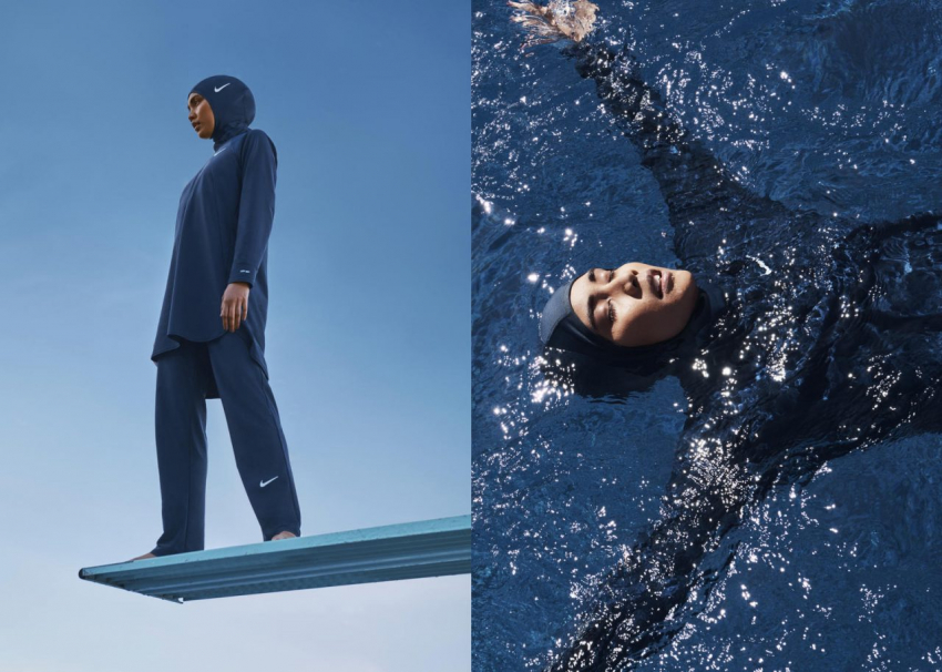 Nike представит коллекцию купальников для мусульманских женщин (+видео)