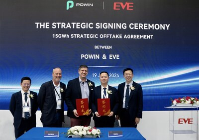 EVE Energy заняла 2-е место по поставкам аккумуляторных элементов за 1-й квартал 2024 г.