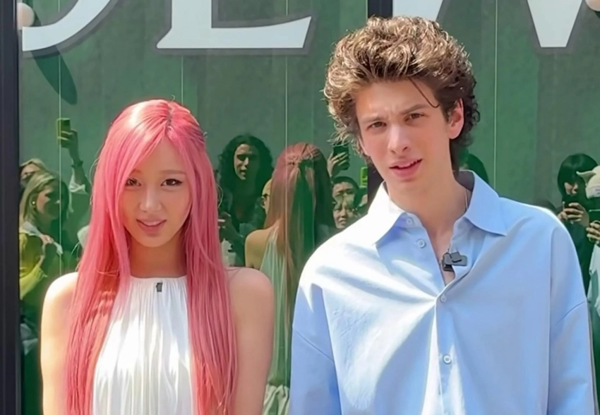 Loewe показал видео с Марком Эйдельштейном и участницей k-pop-группы Aespa на выставке в Токио