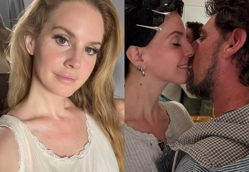 Лана Дель Рей опубликовала фото с мужем на фоне слухов о том, что он женился на ней ради денег