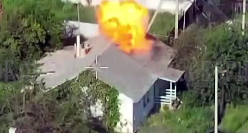 Своё отлетали: показаны кадры уничтожения пункта управления БПЛА противника в Черниговской области