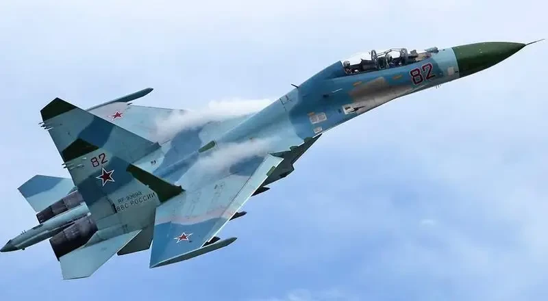Российский истребитель Су-27 разбился в Нижегородской области