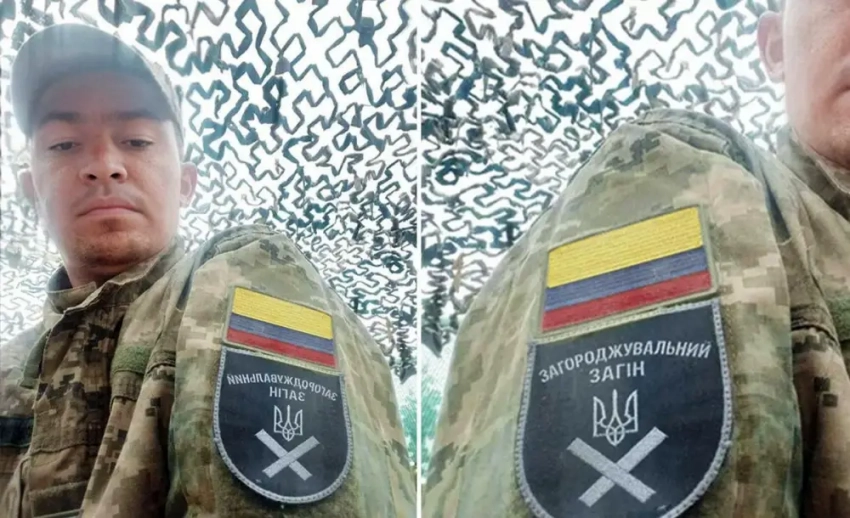 Колумбийский наёмник ВСУ опубликовал фотографию с шевроном «Заградительный отряд»