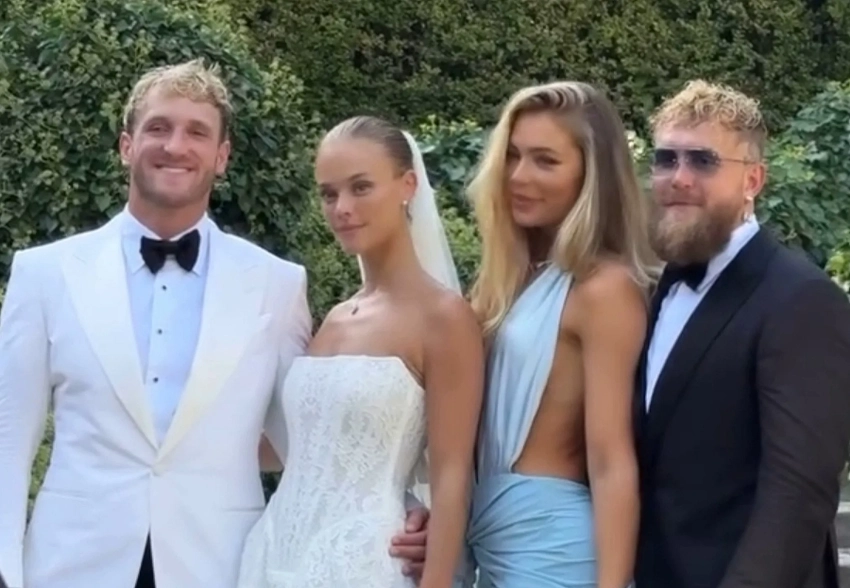 Бывшая девушка Леонардо ДиКаприо Нина Агдал вышла замуж за блогера Логана Пола