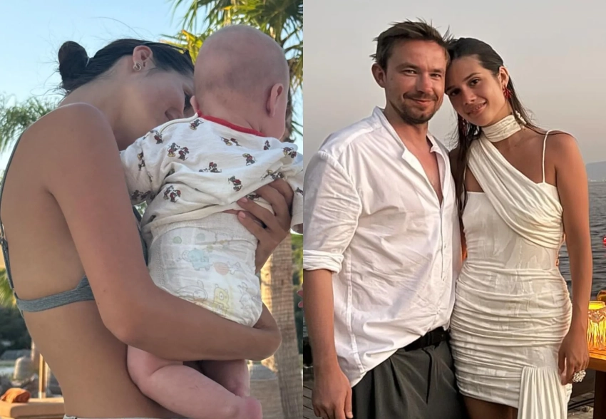 Александр Петров отдыхает вместе с женой и сыном в Турции