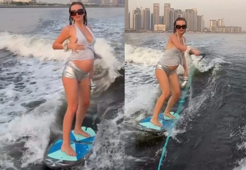 "Хайп выше ребёнка". Беременная жена блогера Косенко, который бросил младенца в сугроб, записала видео на вейке