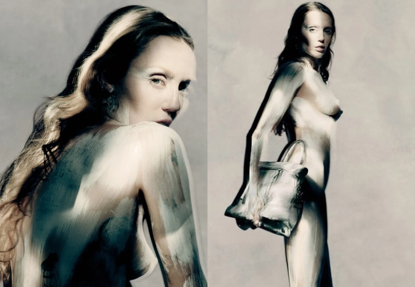 Обнажённая Майли Сайрус стала первым лицом в истории бренда Maison Margiela — и столкнулась с критикой