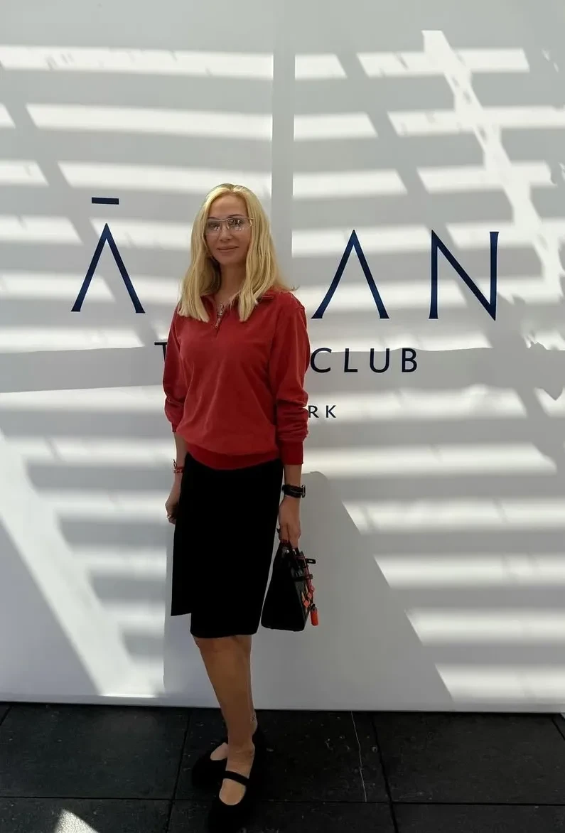 Мария Шарапова и девушка миллиардера Владислава Доронина Кристина Романова на вечеринке Aman в Нью-Йорке