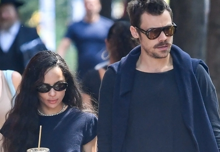 Зои Кравиц и Гарри Стайлс подтвердили отношения