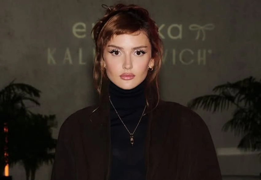 Дина Саева впервые вышла в свет после задержания бойфренда Никиты Ефремова