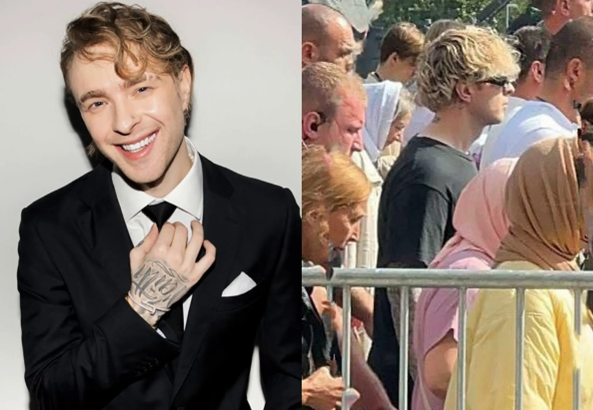 Егор Крид отправился на крестный ход на фоне конфликта с Екатериной Мизулиной