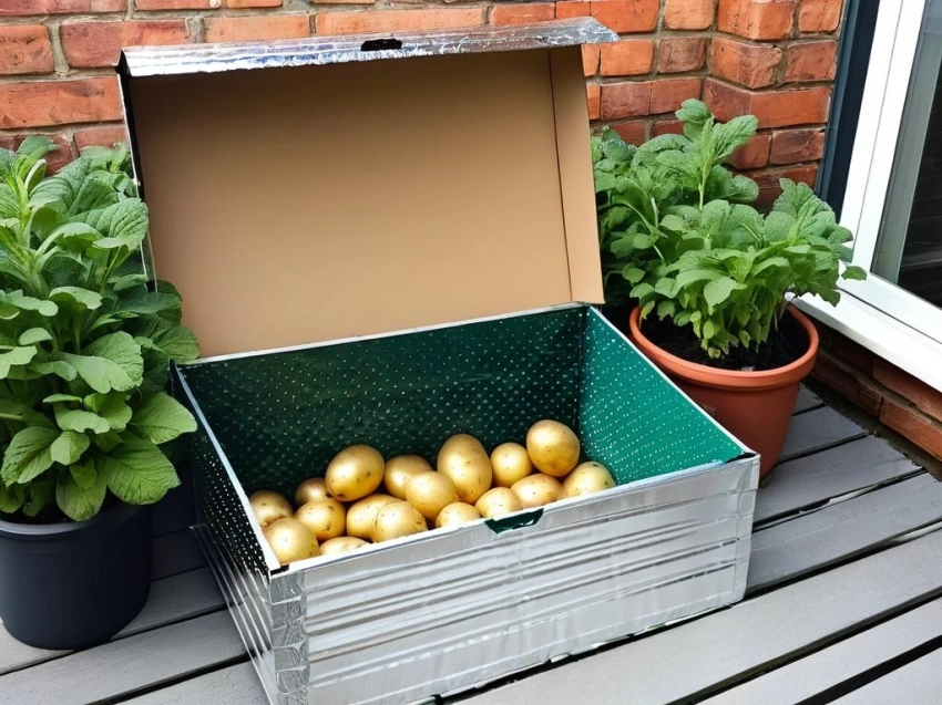 Секреты, которые помогут сохранить урожай картофеля на балконе до зимы