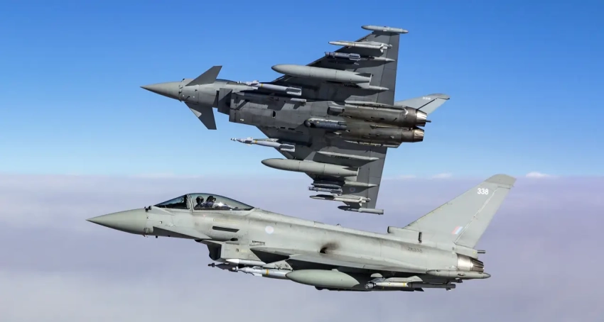 «Решаем проблему с отходами на корню»: Британия утилизирует истребители Typhoon