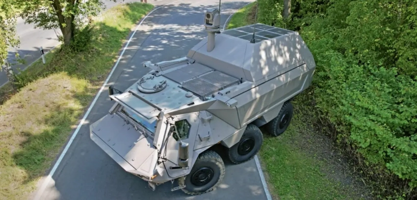 БТР в роли ракетного арсенала: представлен Fuchs JAGM