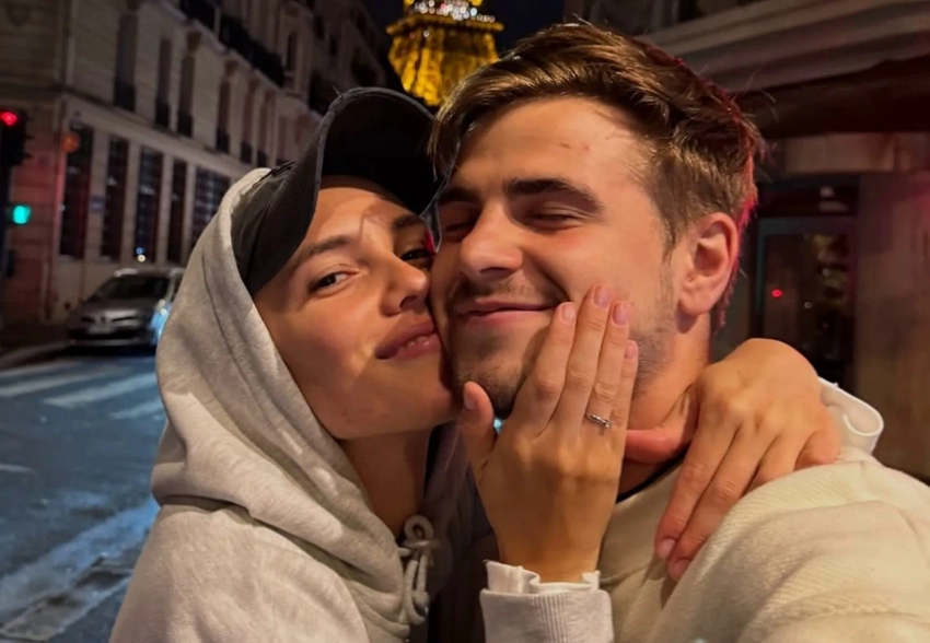 Стася Милославская показала, как отдыхает в Париже с женихом Егором Ушаковым