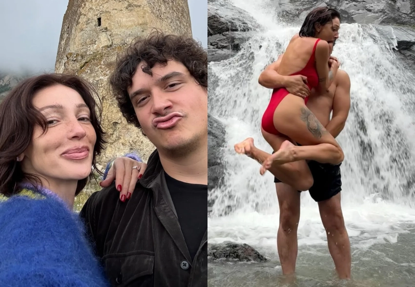 Северная Осетия и фермерские будни: Настя Ивлеева опубликовала новые фото с мужем