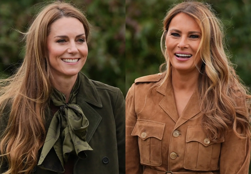 Кейт Миддлтон встретилась с Меланией Трамп в Виндзоре