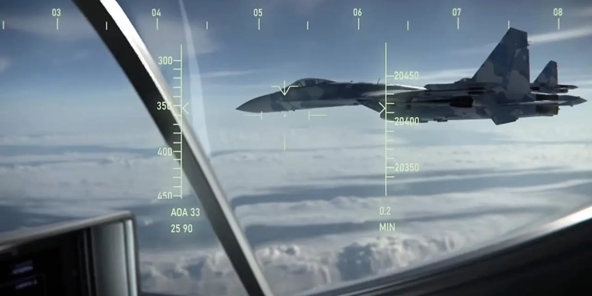 НАТО показало порядок перехвата российских самолётов