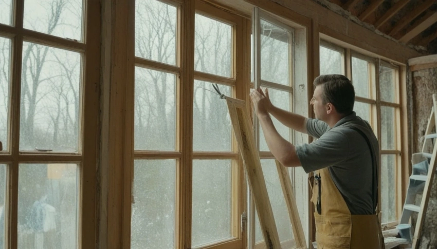 Простые и проверенные способы утеплить окна на зиму