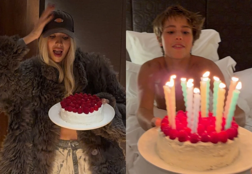 Елена Перминова отметила 14-й день рождения сына Егора