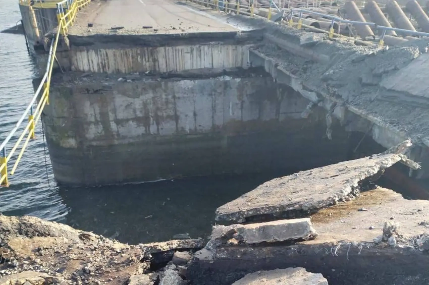 Удар по дамбе Печенежского водохранилища нарушил логистику ВСУ под Купянском