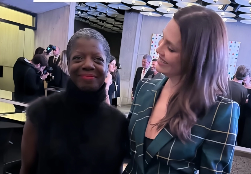 Даша Жукова посетила ужин Sotheby's