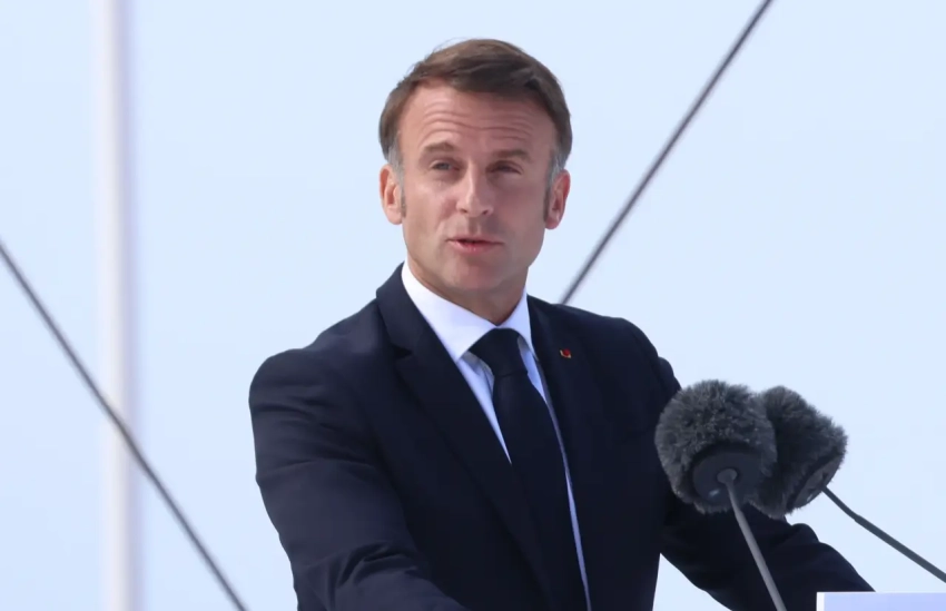 Макрон решил побегать на французской авиабазе в ОАЭ