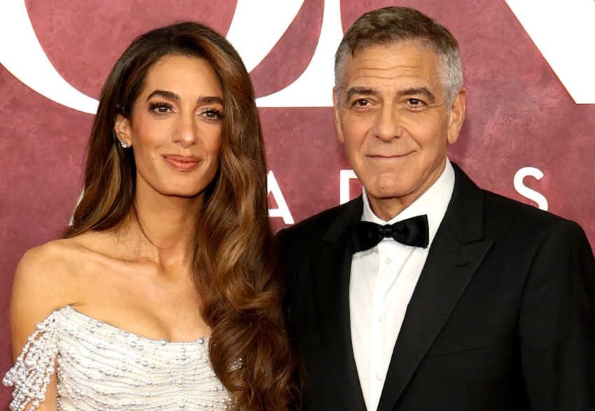 Джордж и Амаль Клуни с детьми получили французское гражданство