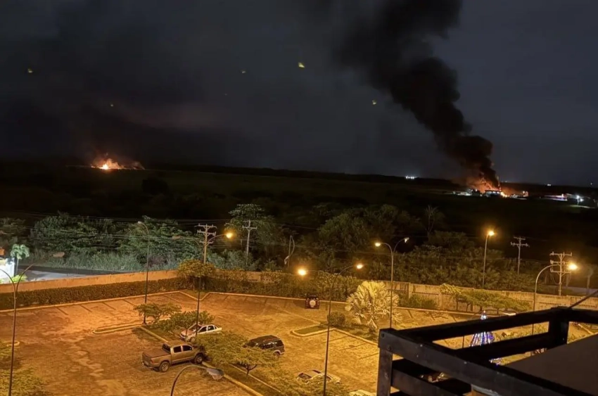 Американский десант высадился в Каракасе, в городе начались уличные бои