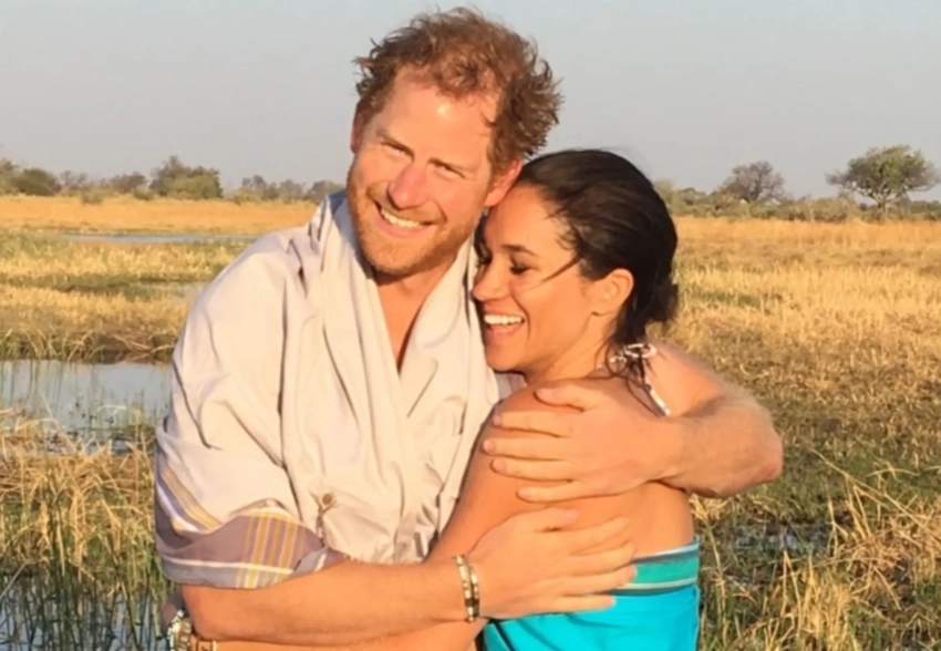 Меган Маркл и принц Гарри поддержали тренд на фото из 2016 года