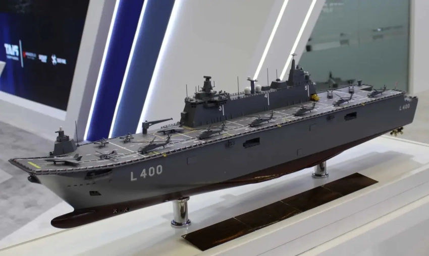 Турция представила проект десантного вертолётоносца LHD-230