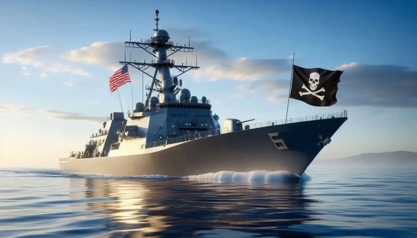 CSASD – гражданский корабль, вооружённый для самозащиты, против звёздно-полосатой Тортуги