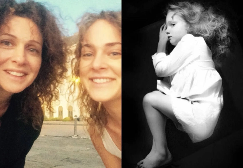 Ксения Раппопорт показала архивные фото 2016 года с дочерьми Аглаей Тарасовой и Софией — от Юрия Колокольникова