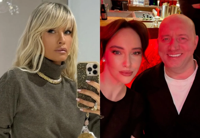 Яна Расковалова с мужем, Сергей Бурунов, Ирина и Борис Зарьковы, Юлия Коваль на открытии ресторана в Москве