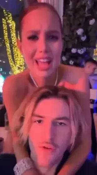 20-летнюю экс-невесту Григория Лепса Аврору Кибу заподозрили в новом романе — с юным сыном Ирины Дубцовой