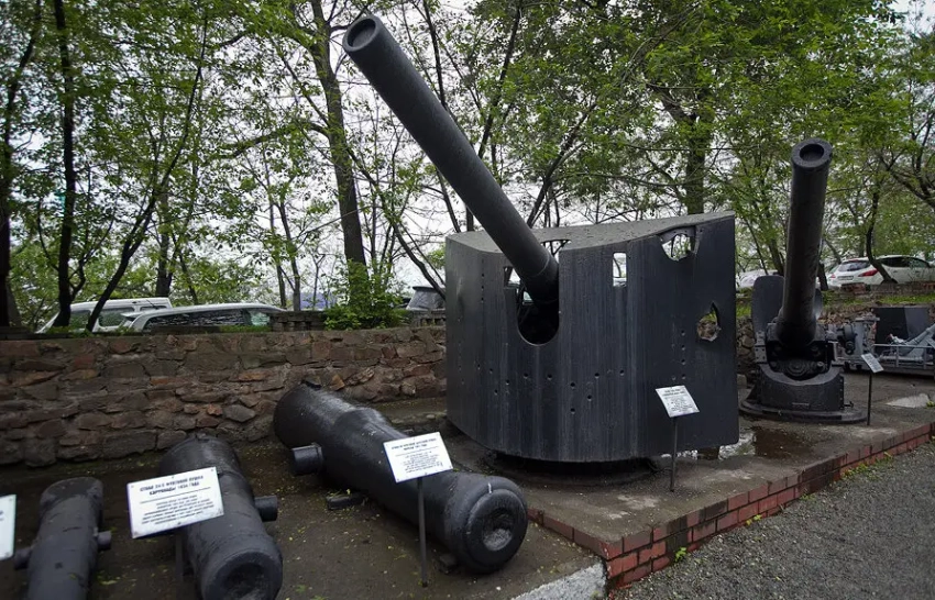 Наружная экспозиция Военно-исторического музея ТОФ