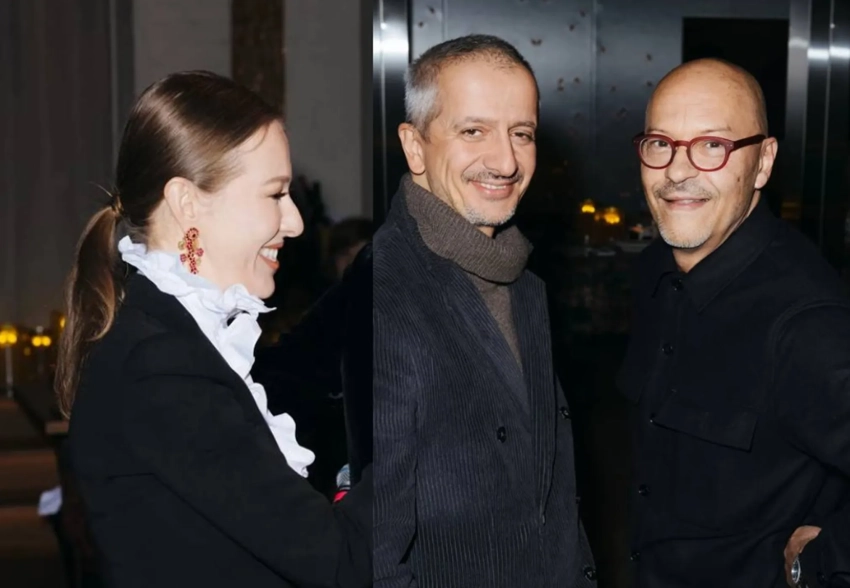 Константин Богомолов с Ксенией Собчак и Фёдор Бондарчук посетили день рождения Андрея Фомина