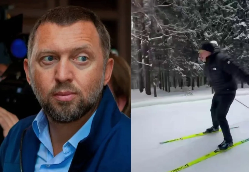 Миллиардер Олег Дерипаска сменил яхту на лыжи