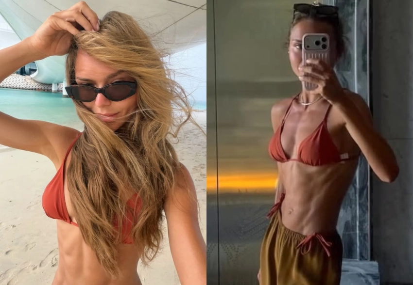 Стеша Маликова в бикини отдыхает в Дубае
