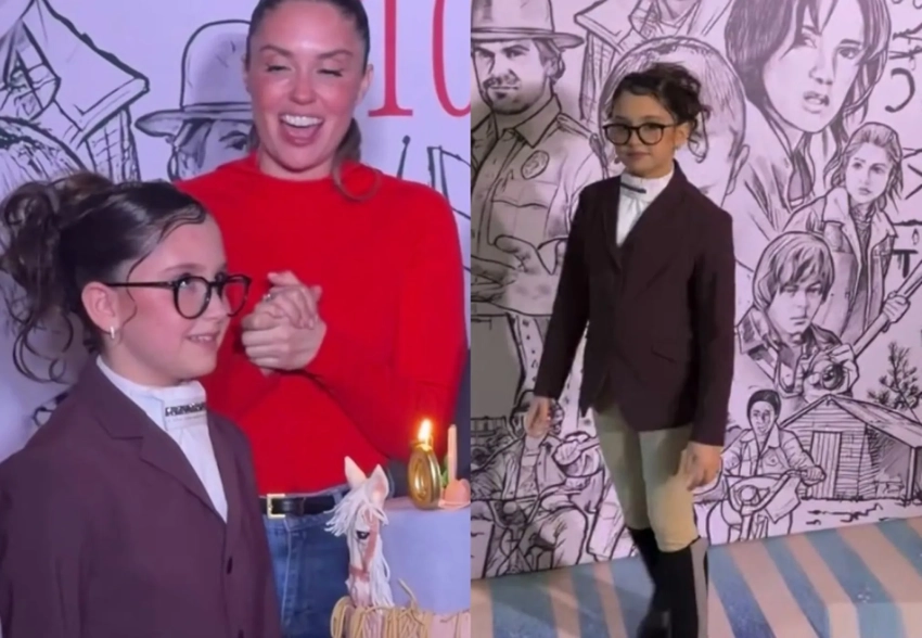 Агата Муцениеце отпраздновала 10-летие дочери от Павла Прилучного