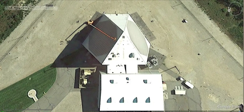 Спутниковые снимки американских радаров раннего ракетного предупреждения и средств противоракетной обороны