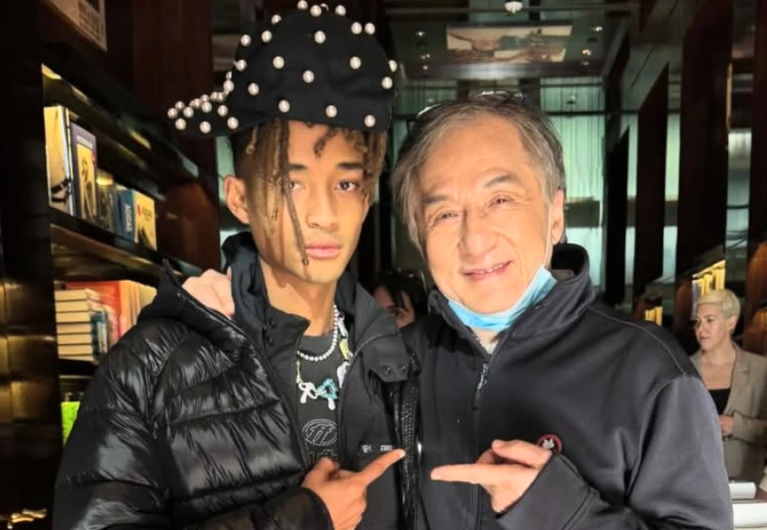 "Ты изменил мою жизнь". Джейден Смит обратился к Джеки Чану в день его рождения